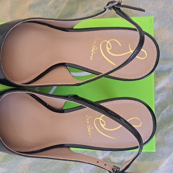 NWB Sam Edelman Luxurious kitten heel strappy shoes 7 medium - Picture 5 of 8